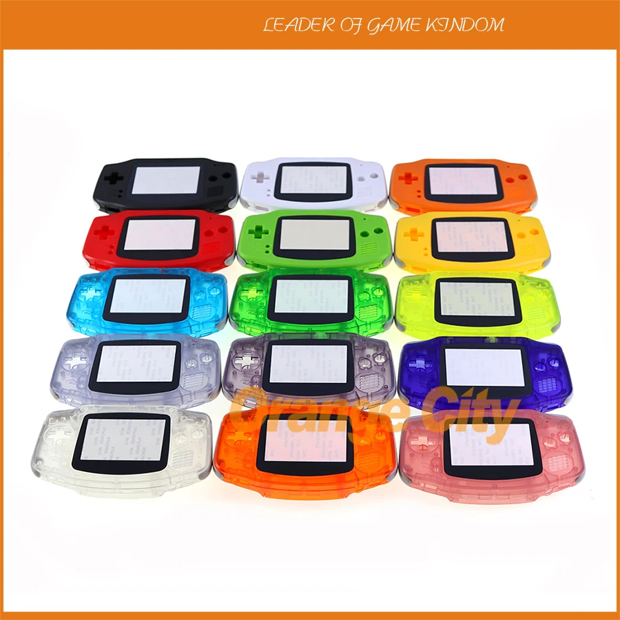 

10 комплектов, разноцветная оболочка для GBA, оболочка с кнопками для Gameboy Advance GBA
