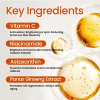 Natural VitaminC Cleanser All Face Wash 150ml Deep Cleans Dissolves Grease Brightens Skin Good With Hyaluronic acid 3