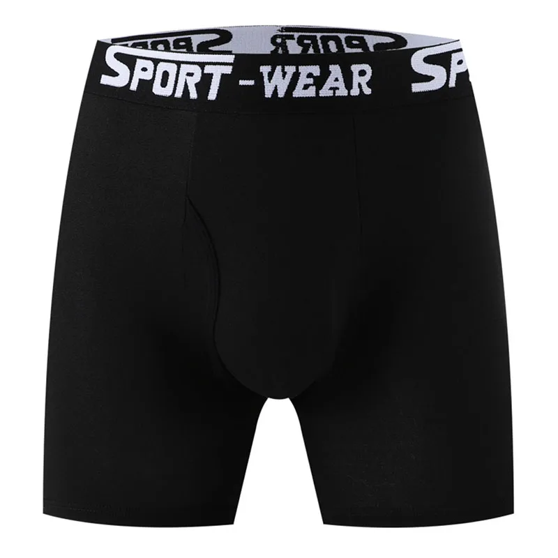 3 Pcs/Lot Fashion Solid Color Men's Underwear, Vibrant Waistband, Comfortable Flat Front, Quick-Drying Sports Breathable Shorts