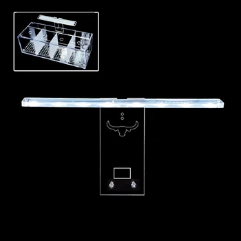 Hot Sale Fish Tank LED Light Aquarium Light Transparent Replacement Acrylic Clip-On Bracket Light Fish Tank LED Lamp 1
