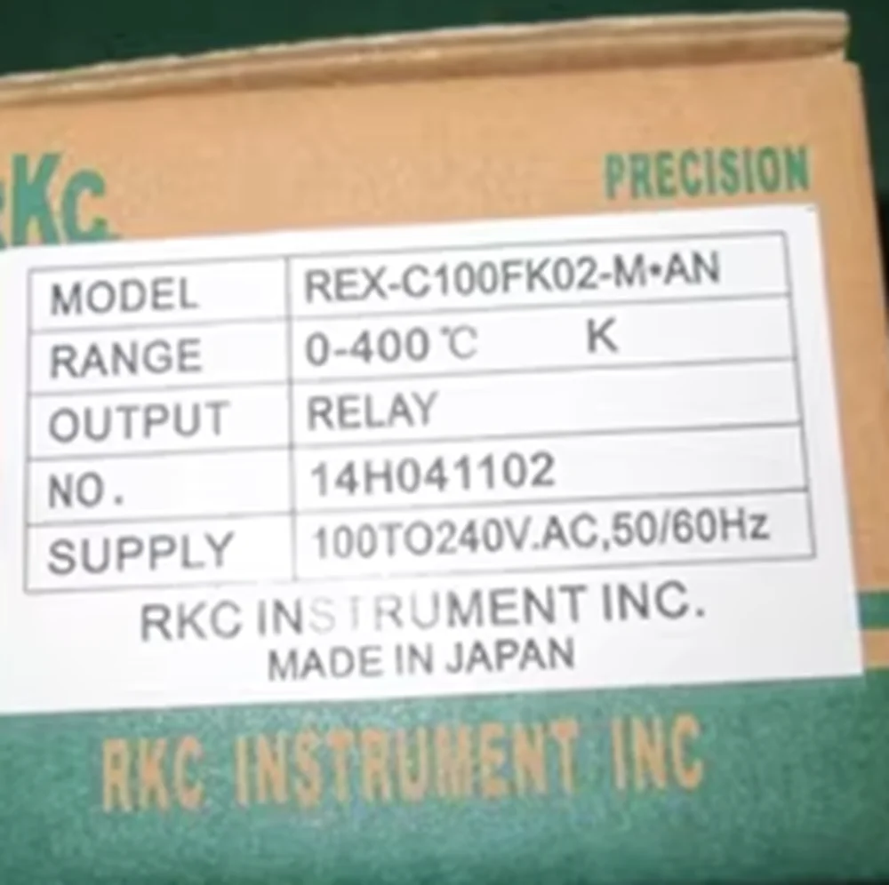 

2PCS/New RKC REX-C100FK02-M*AN Temperature Controller 0-400℃ 220VAC