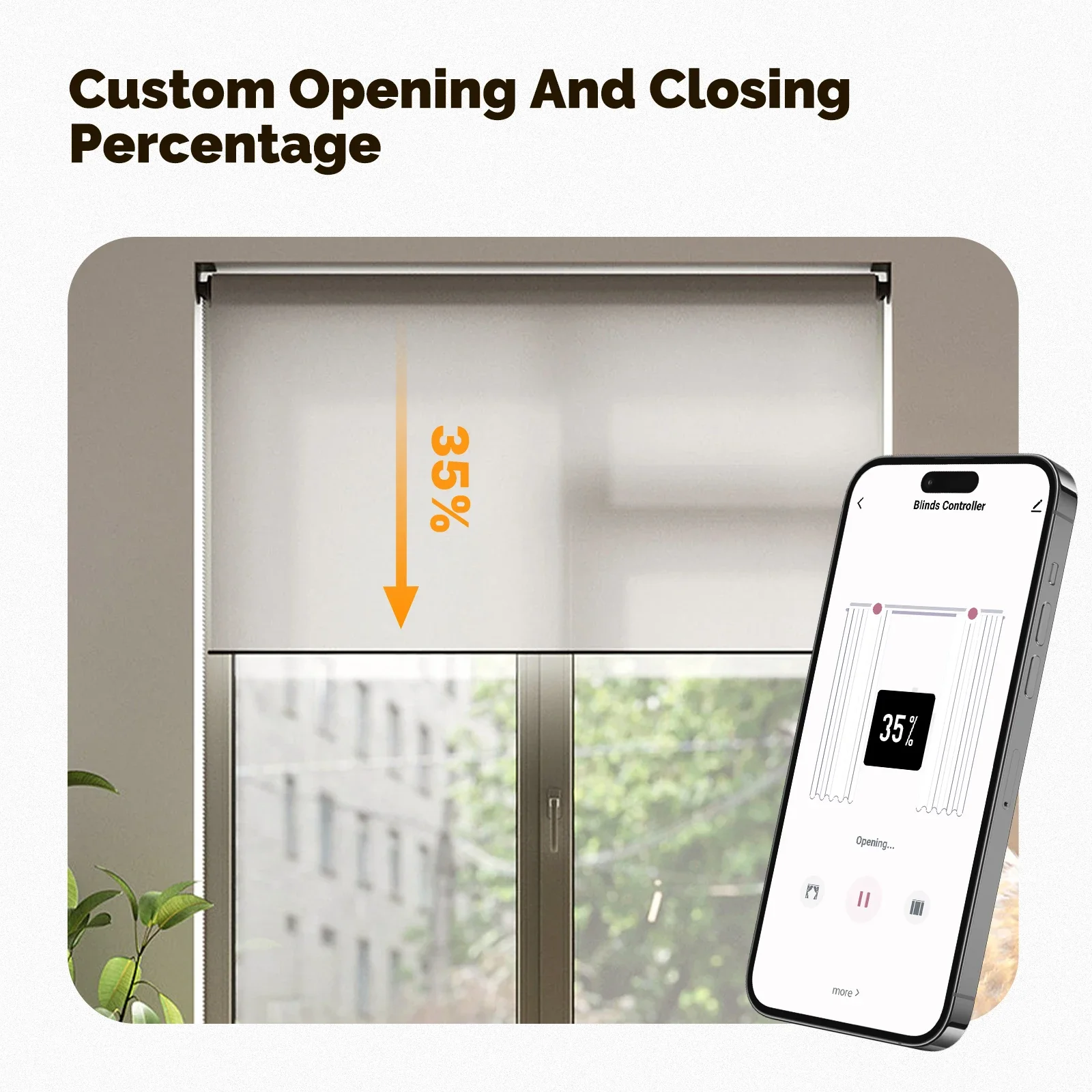 MOES Tuya Zigbee 스마트 체인 롤러 블라인드 그늘 셔터 드라이브 전기 커튼 모터 App 제어는 Alexa Google 홈과 함께 작동합니다.