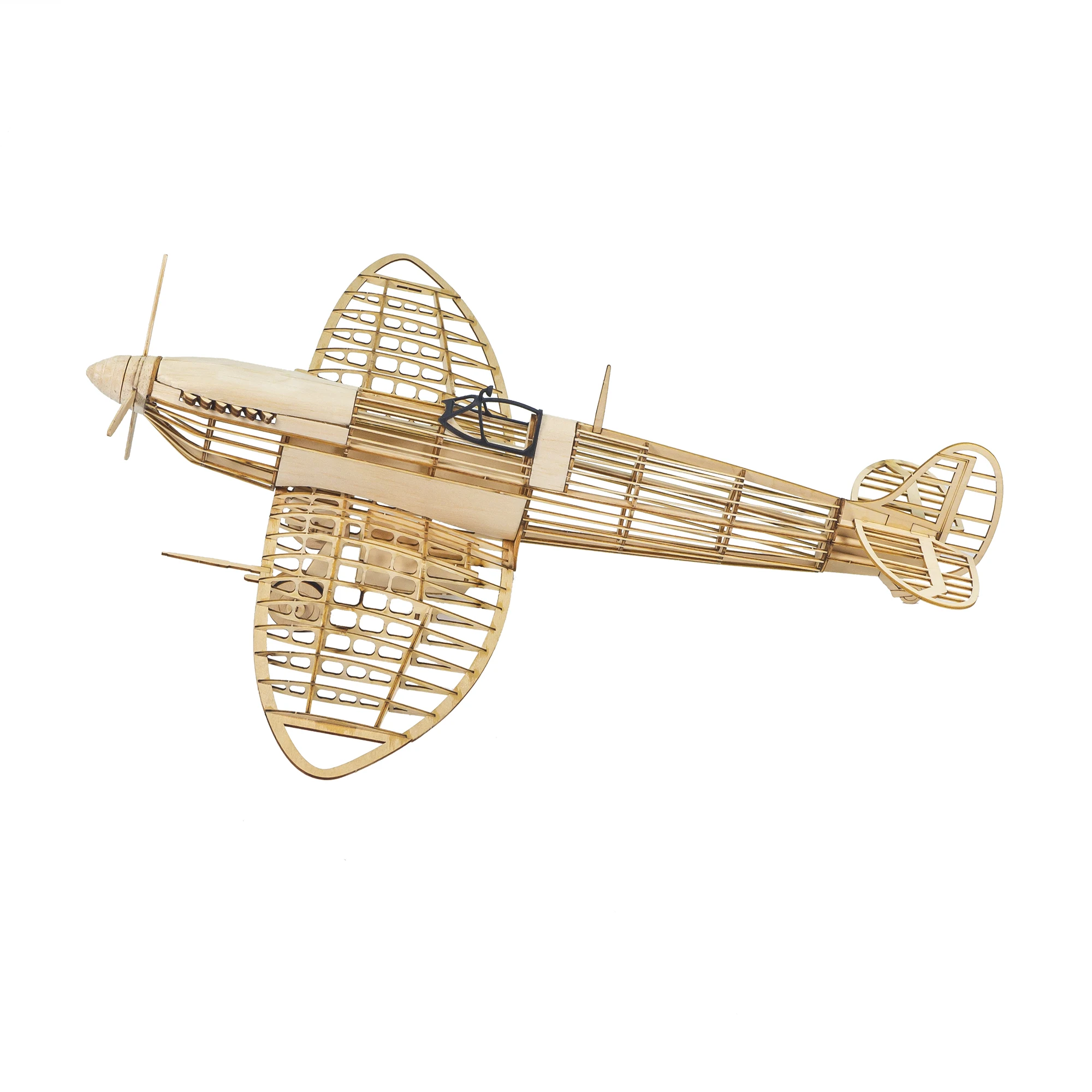 Maquette avion RC Balsa 1:25 Hawk Fire Spitting Falcon, vue de côté montrant les marquages
