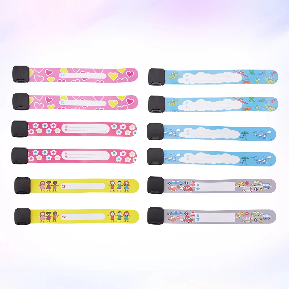 

Children's Identification Bracelet Id Kids Bracelet Child Safety Bracelets Wristband Waterproof Identification Wristbands Lost