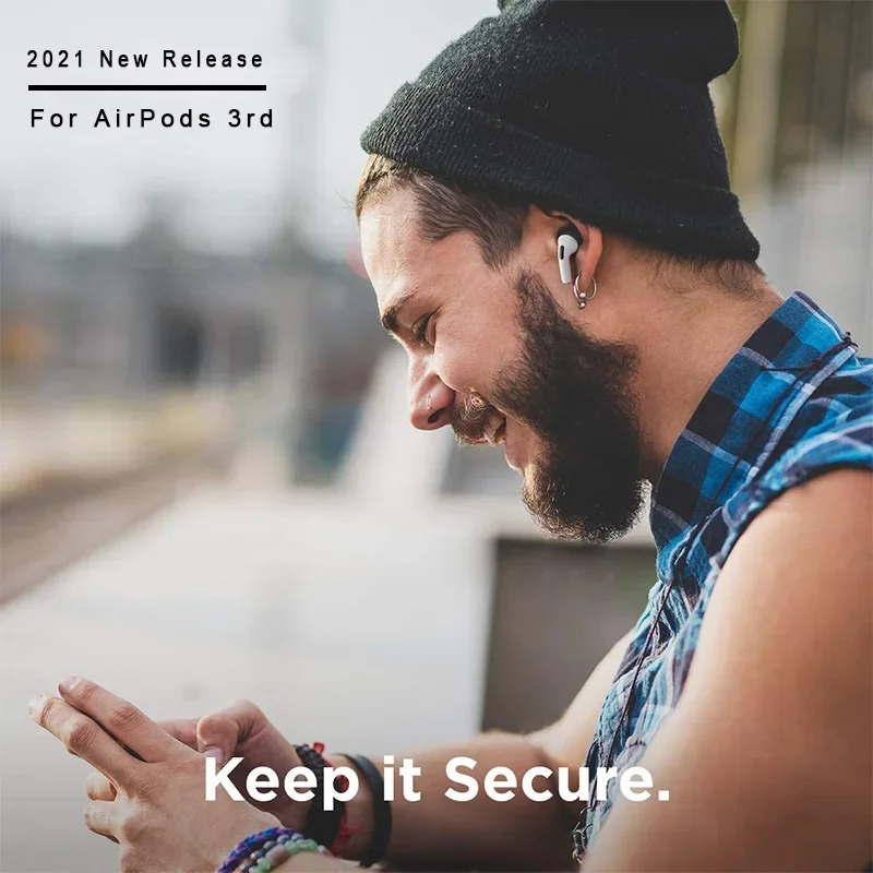 Neue Für AirPods 3rd Silikon Schutzhülle Haut Abdeckungen Ohrpolster Für Apple AirPod 3 Generation Ohr Abdeckung Tipps Zubehör – Detail 1