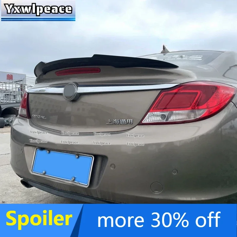 

M4 Style Real Carbon Fiber/ FRP Glossy Black Rear Trunk Lip Spoiler Body Kit Accessories For Buick Regal Opel Insignia 2009-2013
