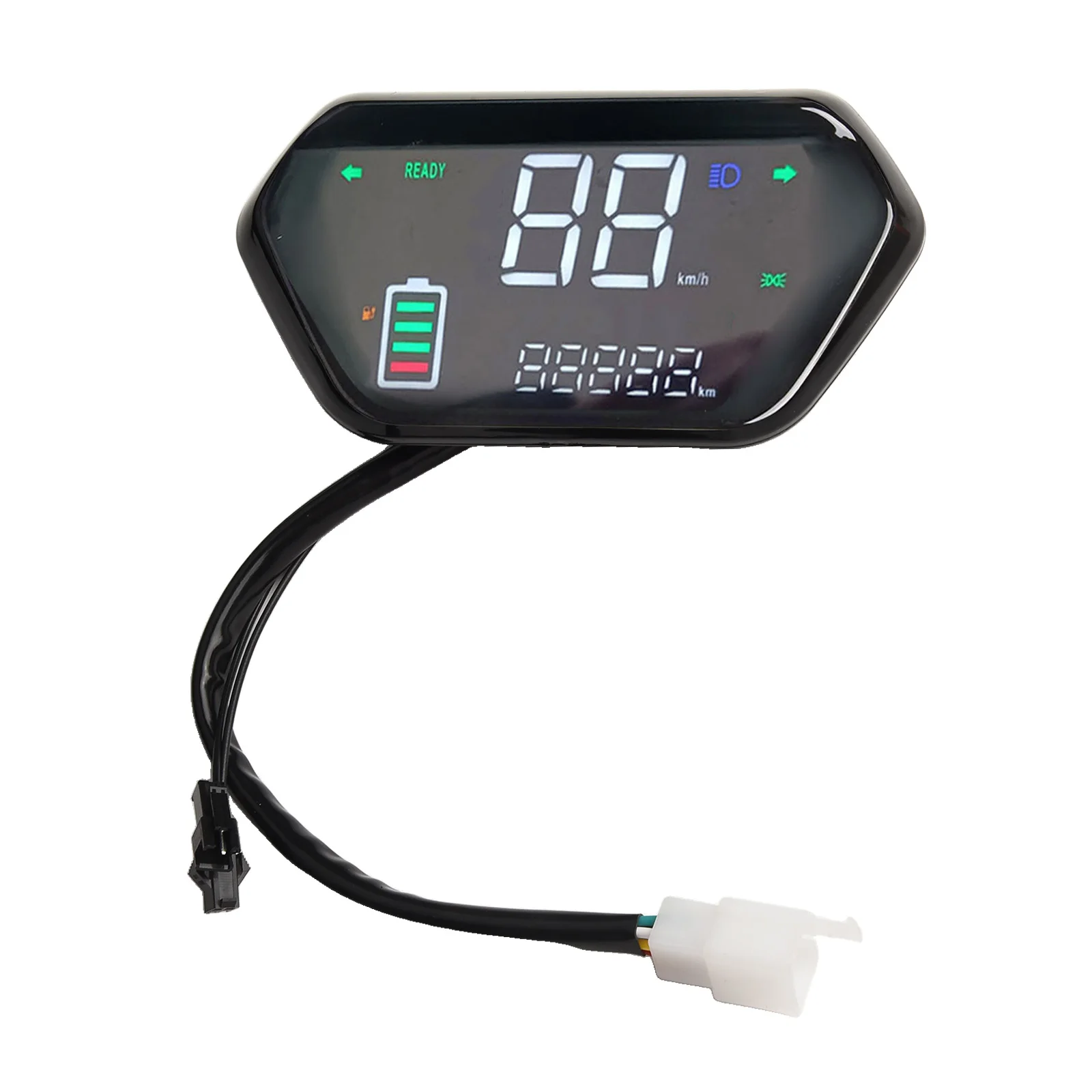 E-Bike LCD Display Motor Speedmeter Gauge Screen 48-72V Electric Bike