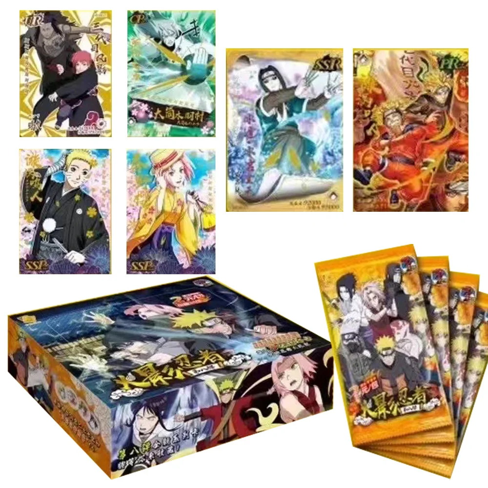 

Original Naruto Anime Collection Card SSP SP CP Limited Anime Gift Card Children's Birthday Gift Card
