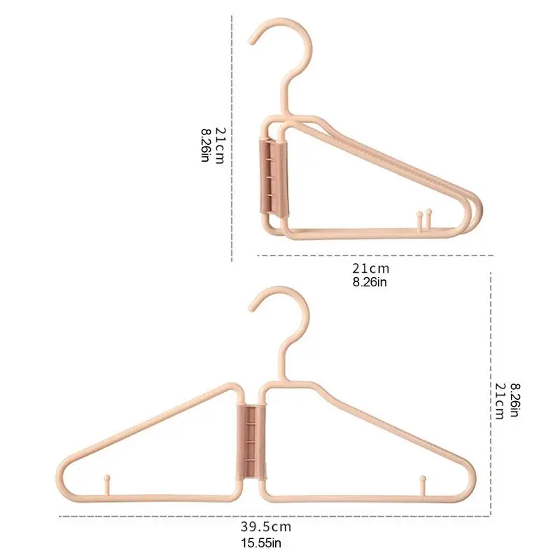 Foldable Travel Hanger Outdoor Portable Clothes Hangers Multi-functional Rack Space-Saving for Traveling Bedroom on Business 6