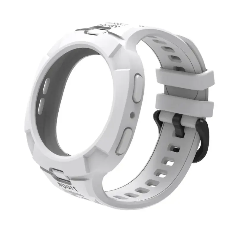Breathable Silicone Replacement Strap with Protective Case