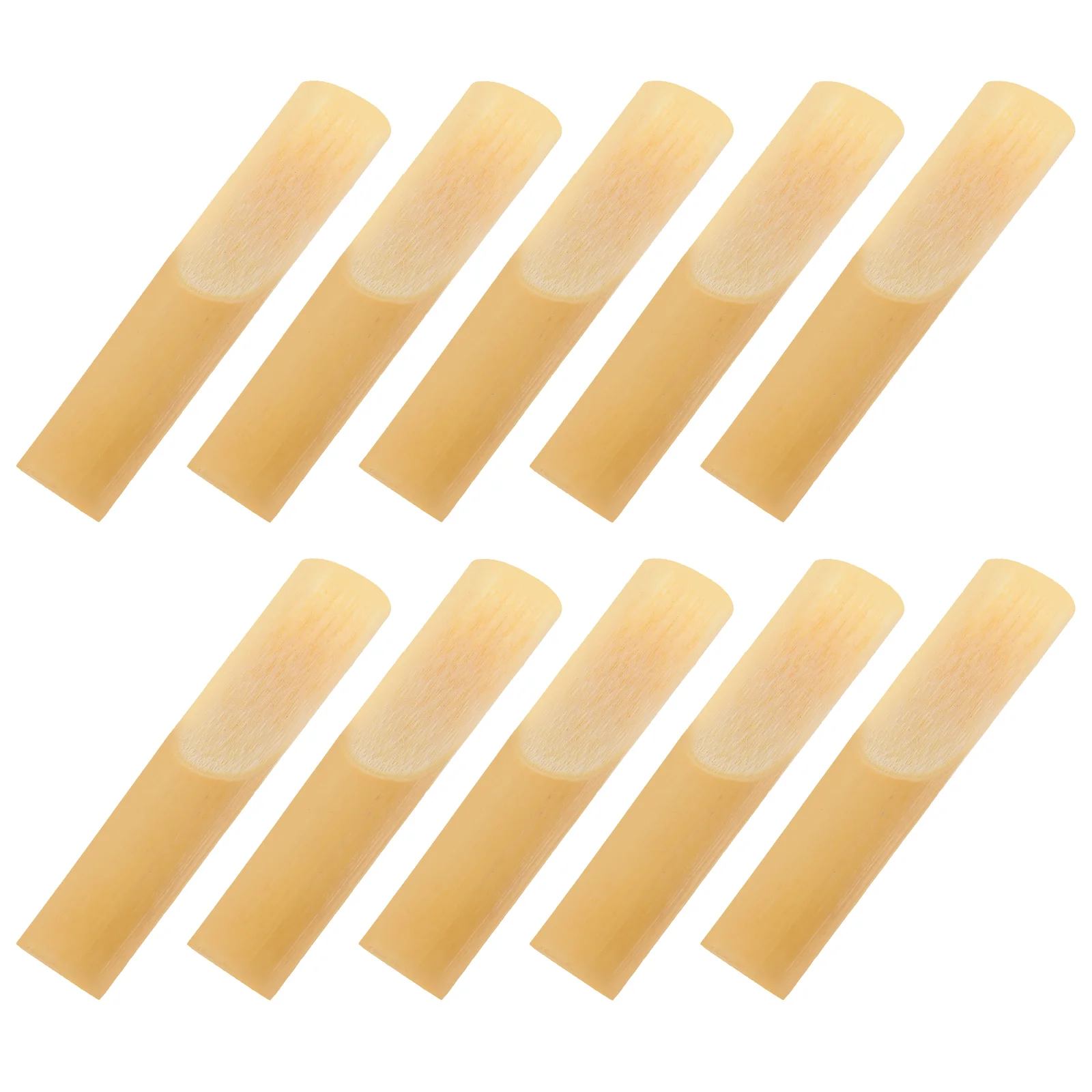 

10 Pcs Alto Saxophone Tenor Reeds Alto 15 for Beginner Replacement Instrument Accessories Clarinet Compact