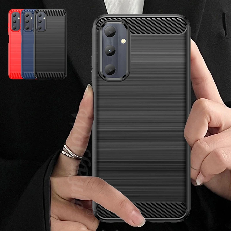 Per Samsung Galaxy A05S Custodia Cover Samsung A05S A24 A14 A34 A54 A04 A04S A25 A05 Capas Tpu Soft Carbon Fiber Fundas Samsung A05S