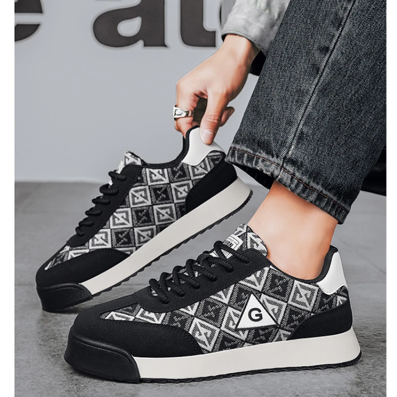 Luxury Men's Sneakers Spring New Casual Breathable Platform Shoes Mens Outdoor Designer Comfortable Board Shoes Zapatos Casuales 4