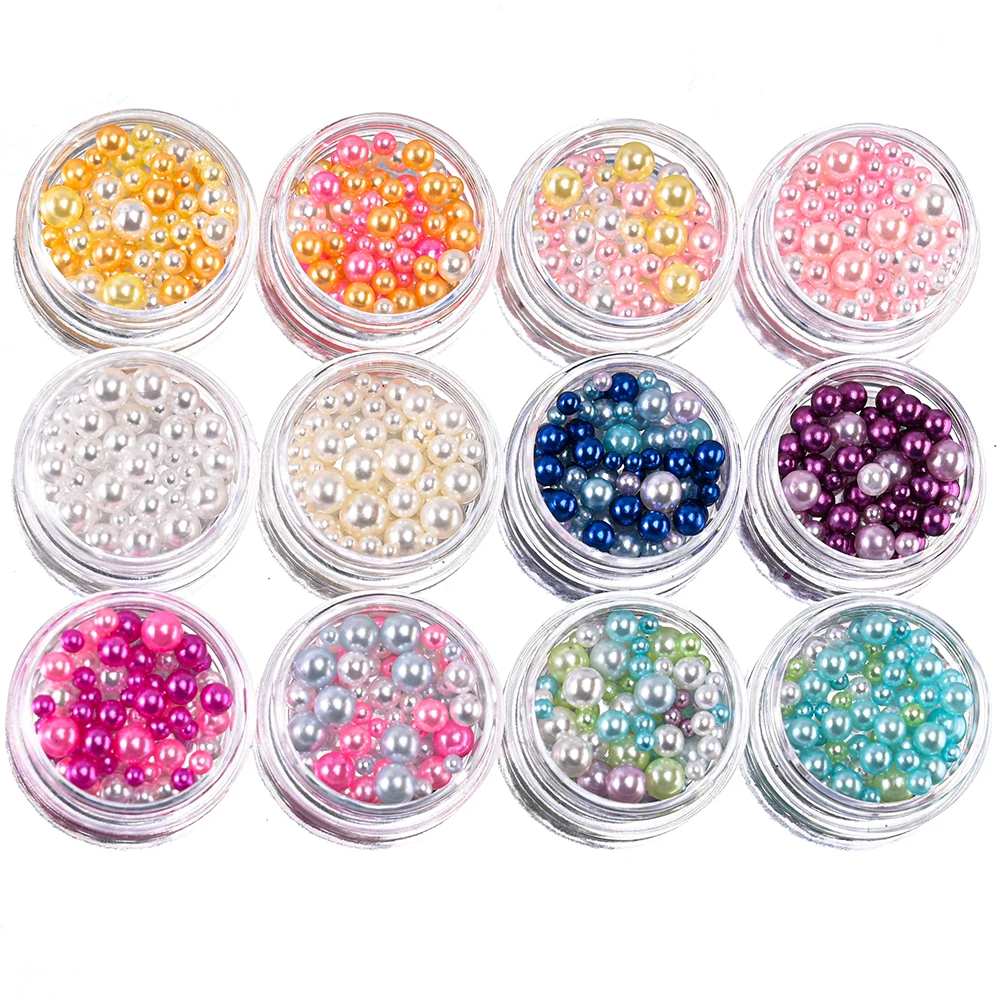 12 Jars/Lot Chunky Glitter Nail Art Flakes Holographic Powder Face Body Eye Glitter Mix Manicura Decoracion Nails Accessories images - 6