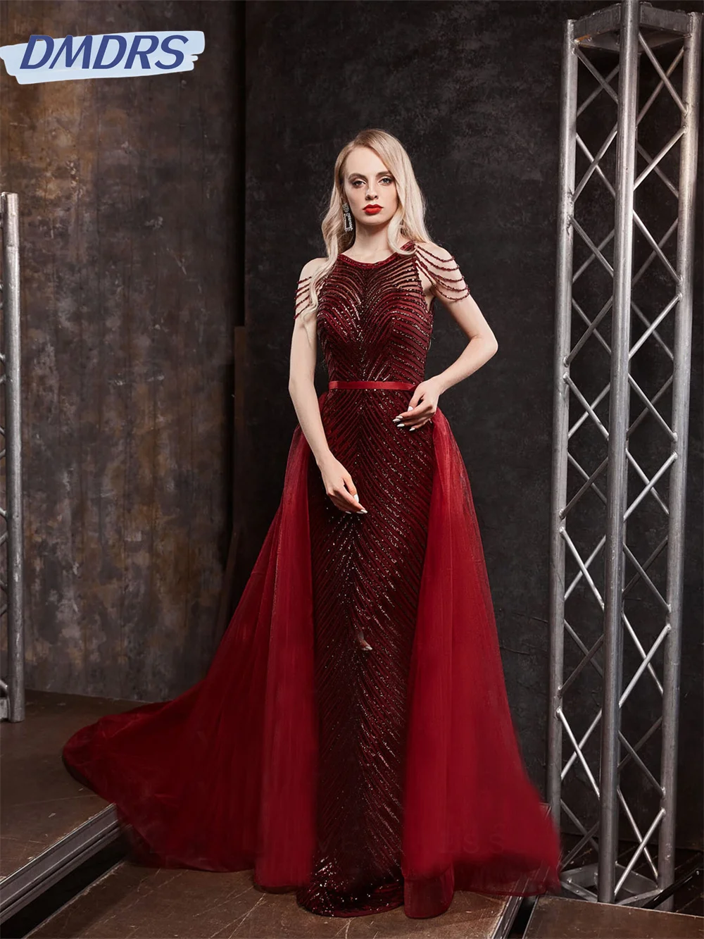 

Luxurious Sleeveless A-Line prom Dress 2024 Elegant Crew Neck Evening Dresses Classic Floor-Length Gown Vestidos De Novia