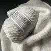Knitting Yarn  3-Ply Fine Worsted Cashmere Yarn for T Shirt 1 Skein 338m 70g Crochet Line Wool Crochet for Needlework 2