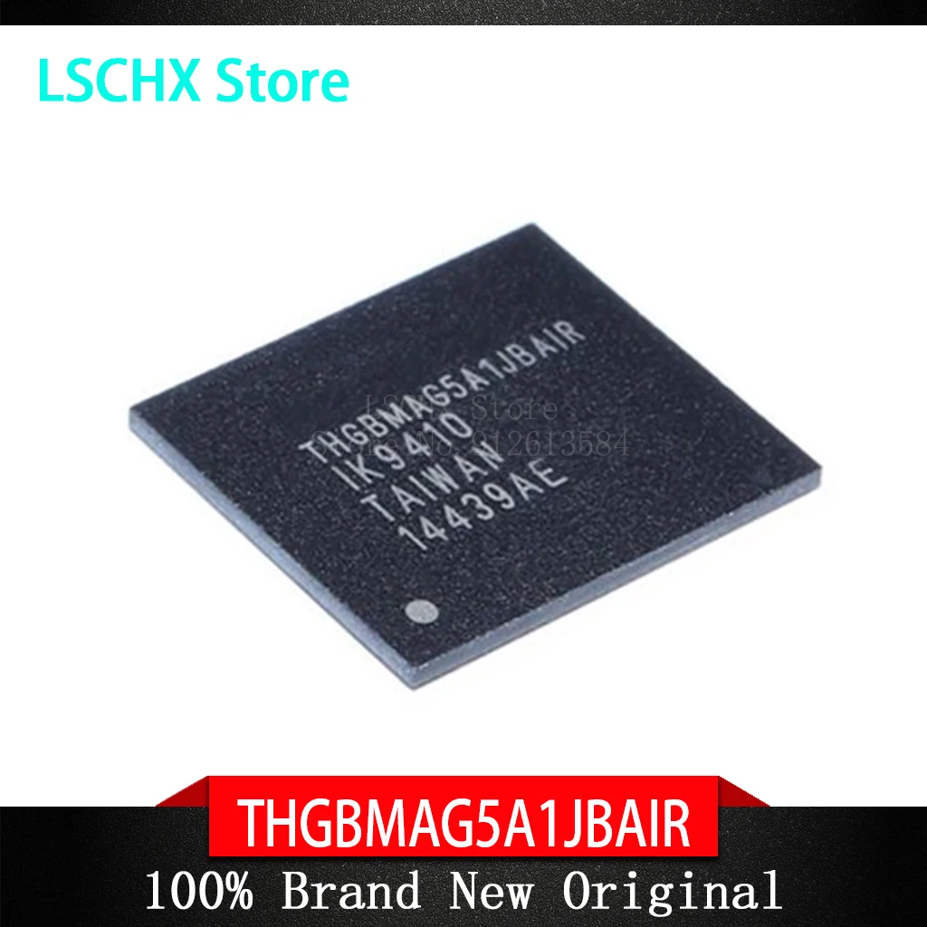 

100% Новый оригинальный THGBMAG5A1JBAIR 4 ГБ EMMC BGA THGBMAG5A1JBA1R 1-10 шт.