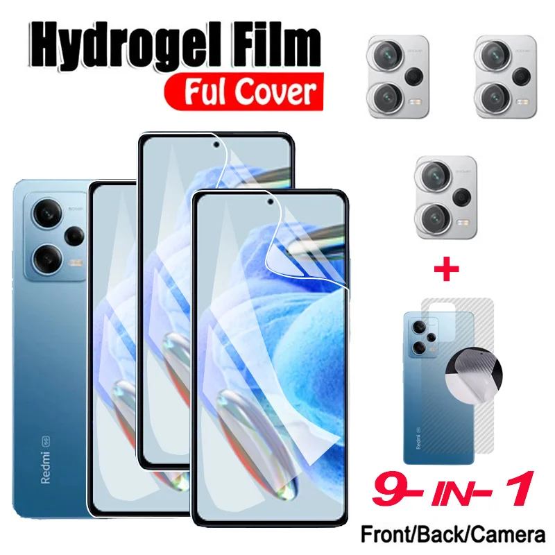 Pellicola Idrogel Redmi Note 12 Pro Idrogel Pellico Per Xiaomi Redmi Note 12 Pro Pellicola Posteriore Redmi Note 12 Pro Pellicola In Vetro Redmi Note 