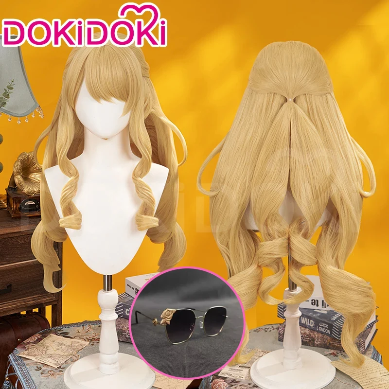 IN STOCK Navia Wig Game Genshin Impact DokiDoki Women Blond