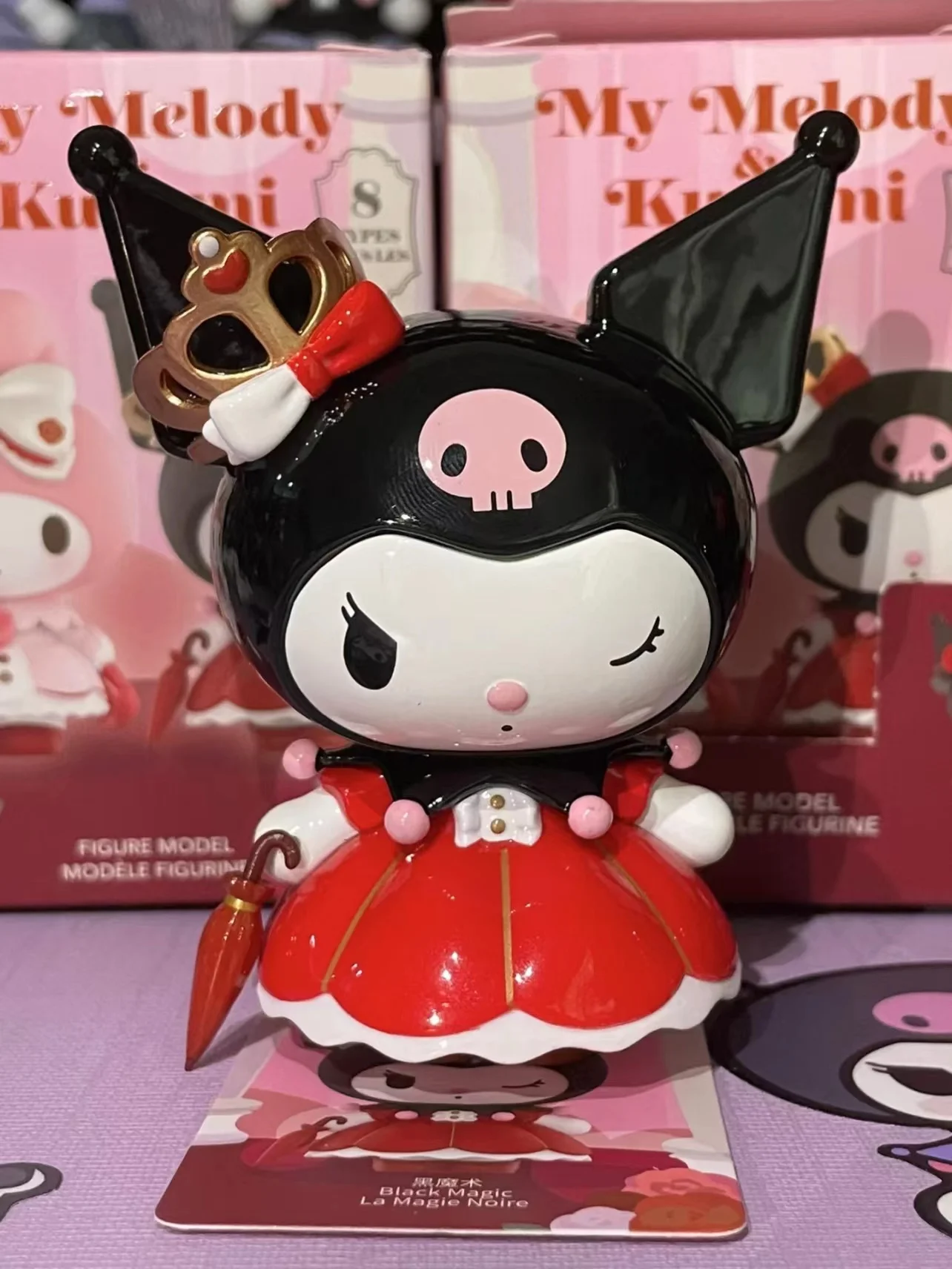 Personagens originais Sanrio Série de Teatro Action Figure, Hello Kitty  Melody Kuromi, Cartoon Image, Blind Box Toy, Presente infantil - AliExpress