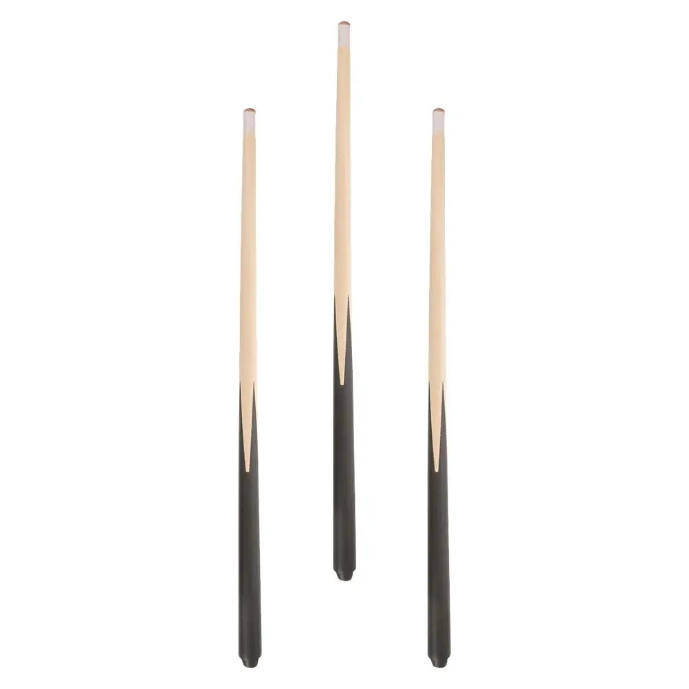 3Pcs 경재 당구 큐 스틱 48Cm 미니 풀 큐 짧은 풀 로드 연습용 액세서리