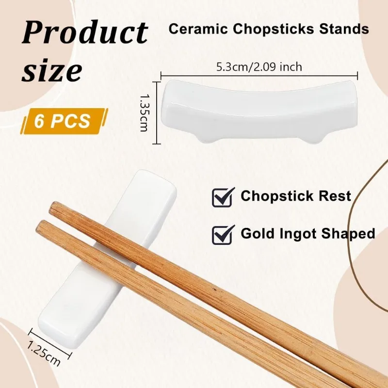 Poggia Bacchette A Forma Di Cane - Set Da 6 In Lega Di Zinco Per Cucina E Ristorante - Foto 8