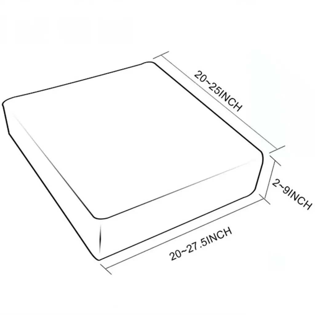 Soft Sofa Seat Cushion Cover High Stretch Universal With Elastic Bottom Furniture Sofa Cushion Protector PU Leather Home Decors Soft Sofa Seat Cushion Cover High Stretch Universal With Elastic Bottom Furniture Sofa Cushion Protector PU Leather Home Decors