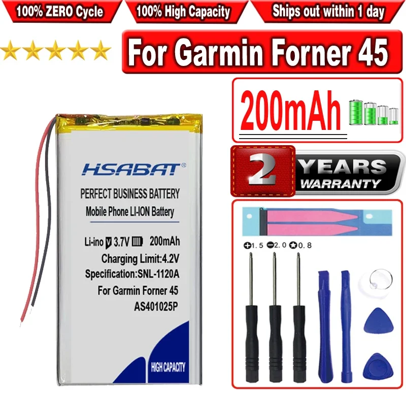 High-Performance Replacement Battery for Garmin Wearables and Devices