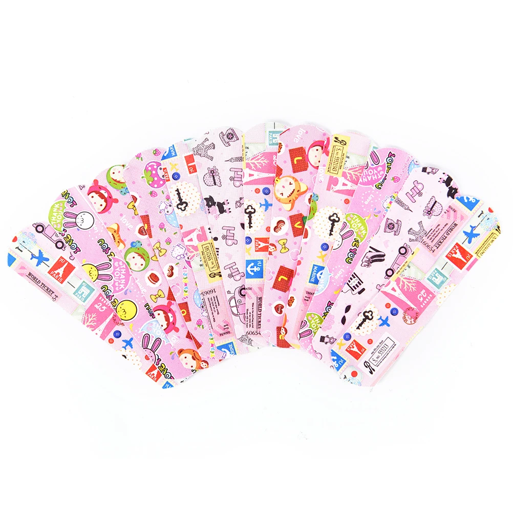 

New 50PCS Breathable Cartoon Band Aid Waterproof First Aid Emergency Kit For Kids Children Hemostasis Adhesive Bandages