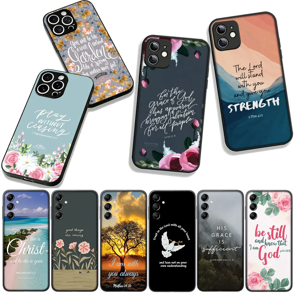 Bible Verse Christian God Spring Phone Case