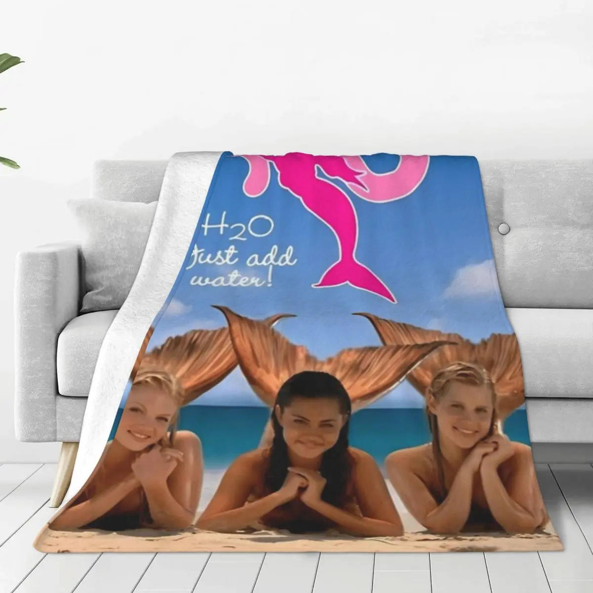 H20 Just Add Water Blanket Fleece Multi-function Throw Blanket Sofa Throw Blanket For Home Bedroom Office Throws Bedspread Quilt 2
