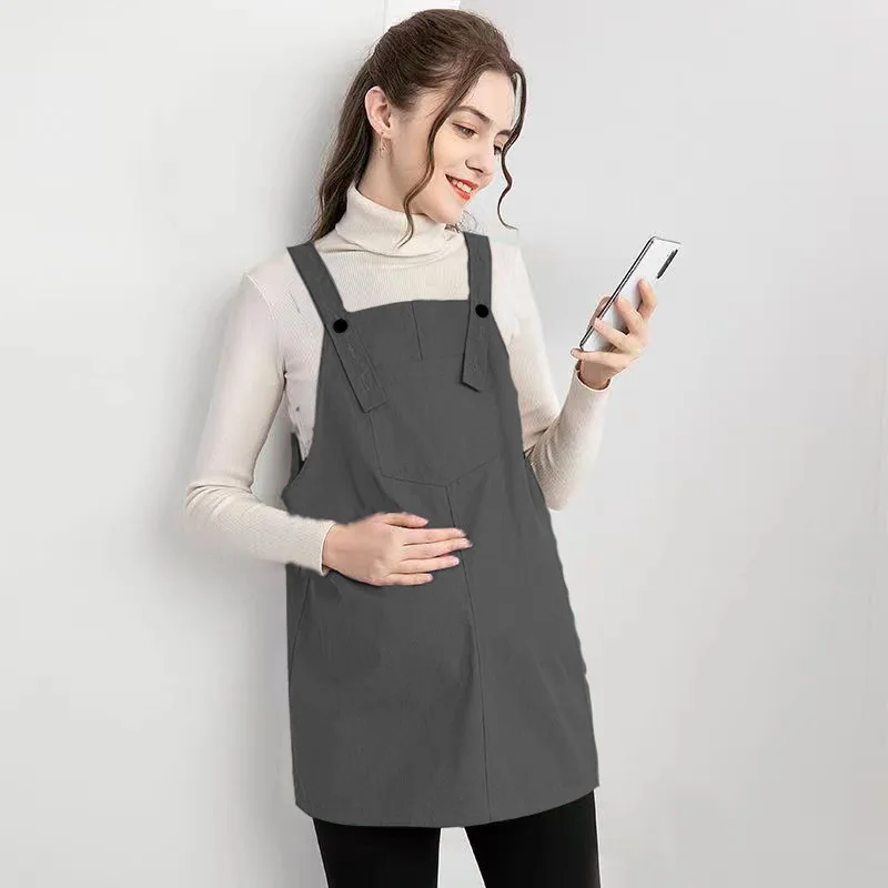 

Radiation Protection Maternity Clothes For Pregnant Women Radiation Protection EMF Shielding Dress Lay Outwear Aprons