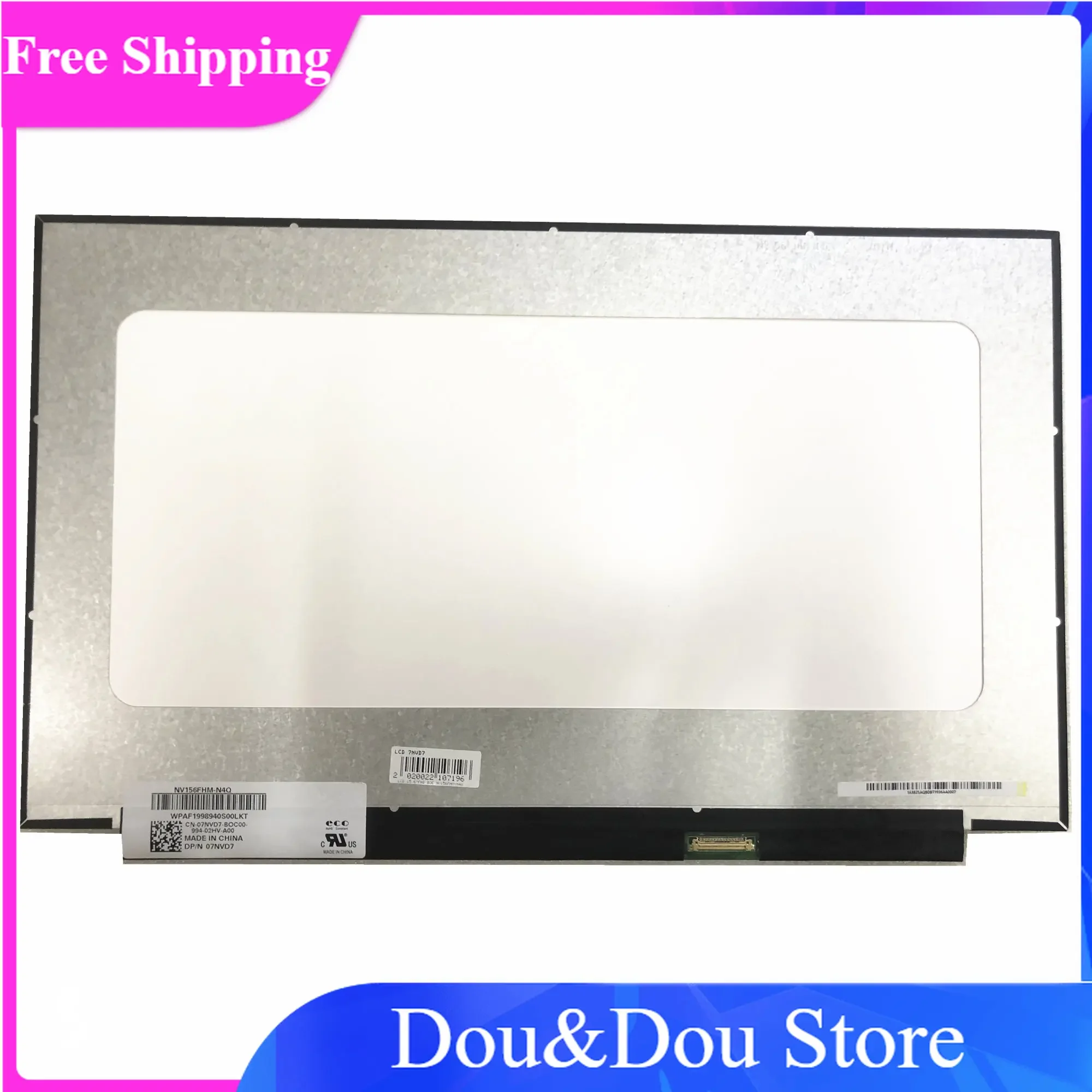 

Φ fit Φ 15,6 "1920X108 0 IPS 30PIN EDP PANEL 72% NTSC NV156FHM-N4Q SCREEN