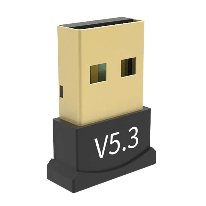 송신기 리시버 블루투스 오디오 동글 무선 USB 어댑터, 컴퓨터 PC 노트북용 USB 5.3 어댑터