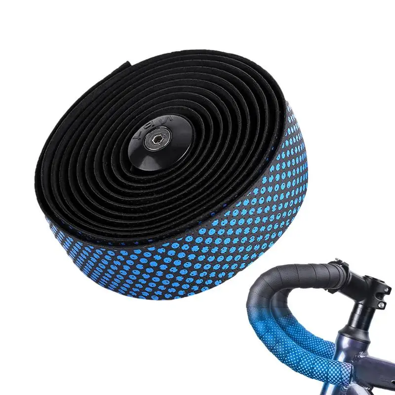 

Лента на руль для дорожного велосипеда, эластичная искусственная кожа, оболочка на руль, Эва, велосипедные принадлежности, противоскользящая Противоударная лента на руль