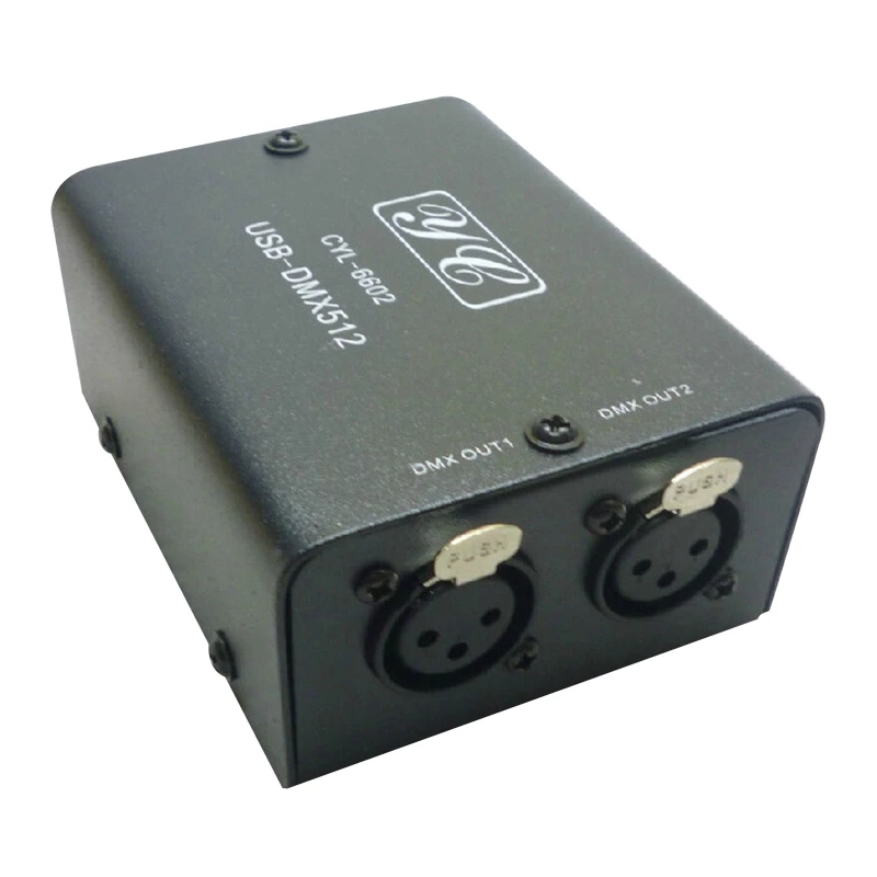 USB-DMX512 USB 케이블로 연결된 512채널 조명 컨트롤러 PC USB 포트