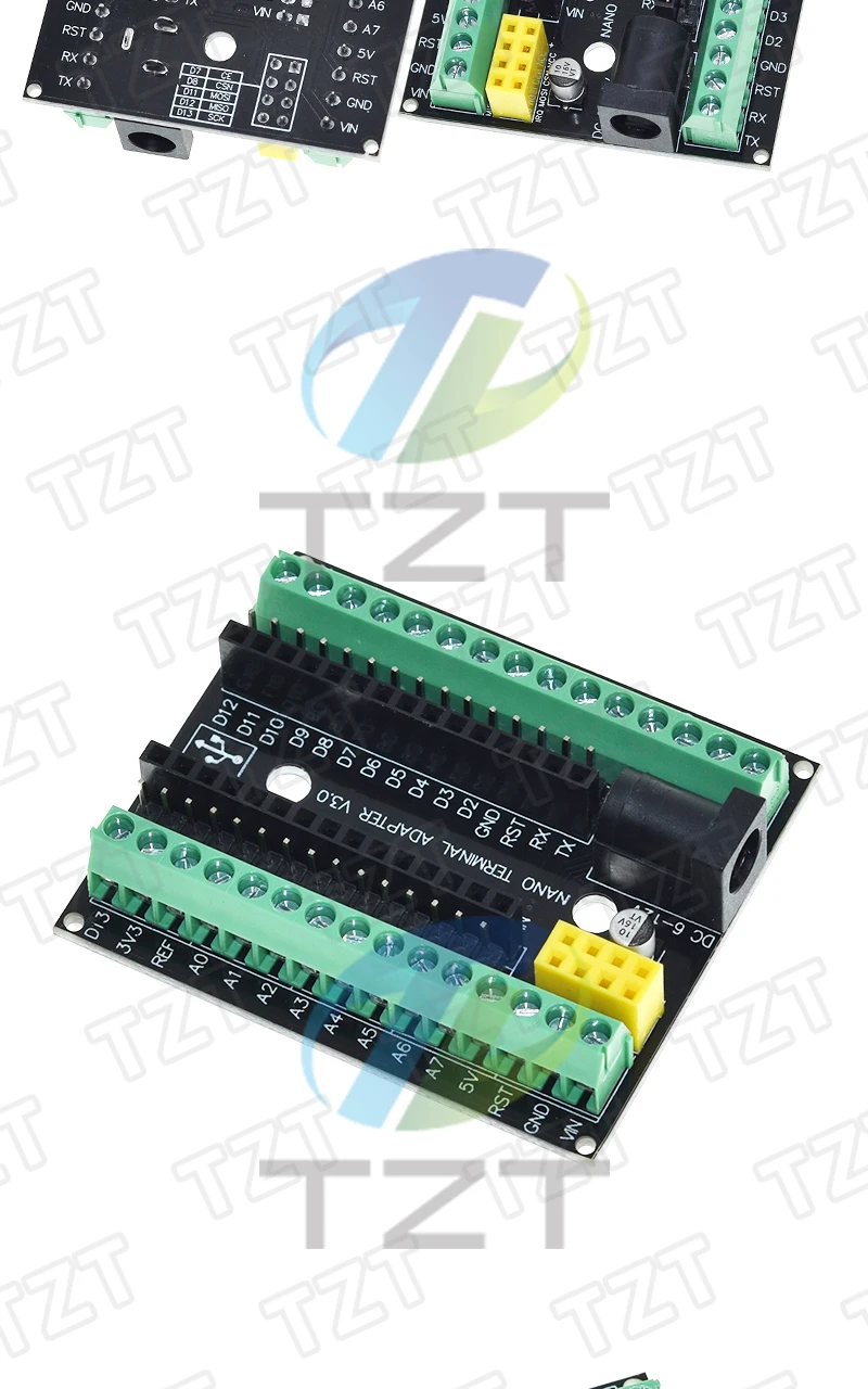 1/3PCS Geeignet Für Arduino Mit DC NRF2401 + Expansion Interface Kompatibel Mit Nano V3.0 Expansion Board entwicklung Bord – Detail 8