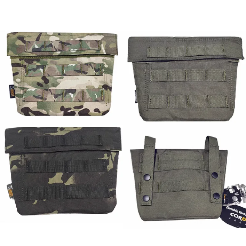 

Army Tactical Modular Abdominal Crotch Guard Molle Waist Soft Bag ，Storage Bag Sundry Bag Cordura Fabric TC0182