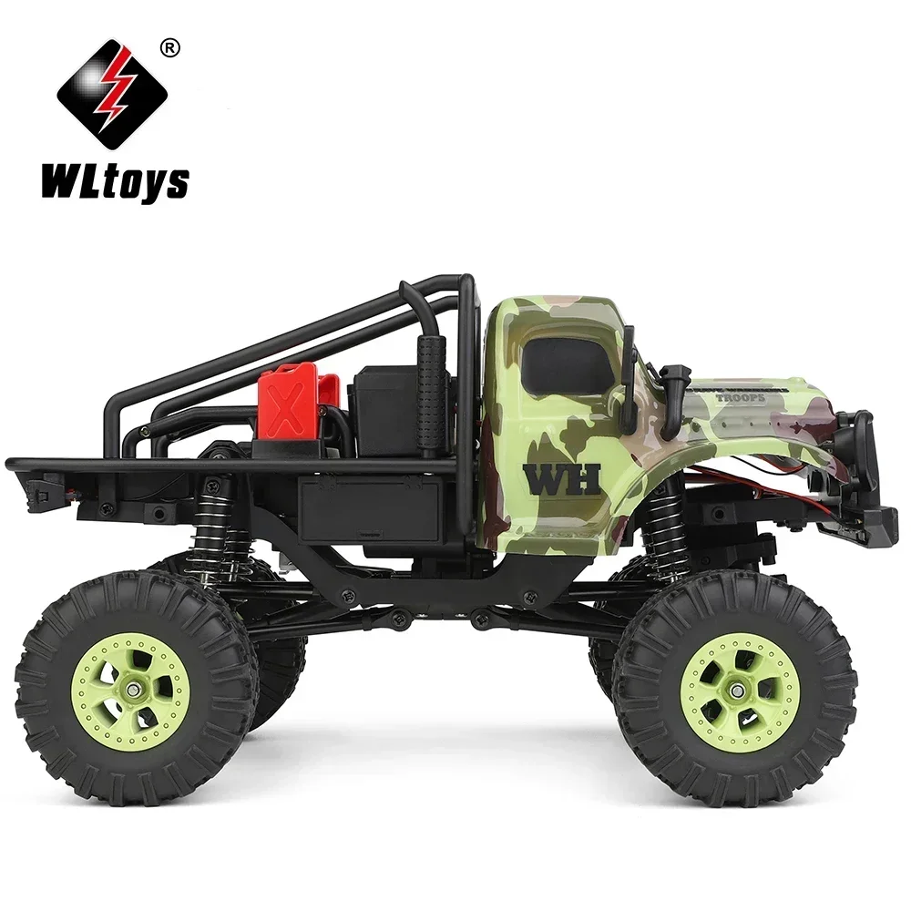 WLtoys 184021 Rc Car 4WD Electric Off-Road Climbing Car 1:18 Remote Control High-Speed Climbing Crawler Vehicle Toys for Kids 3