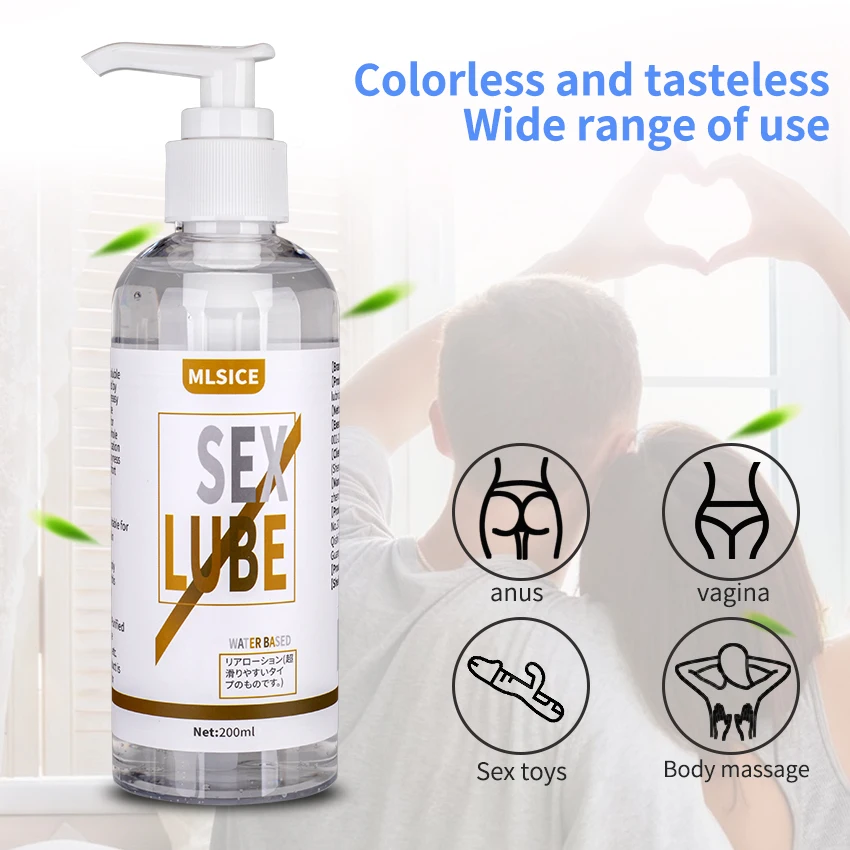 Sex Lubricant Cold Anal Lube Vaginal Lubricants Heat Water Base Semen Gel Gay Intimate Lubrication For Women Men Adult Toys Oil