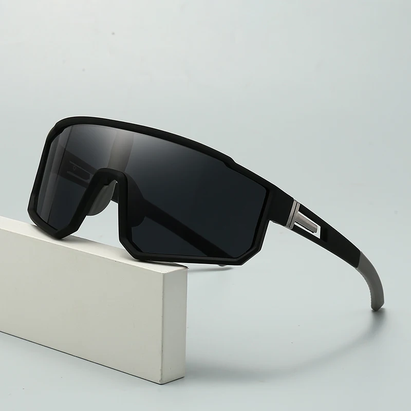 Large Frame Cycling Glasses, Running Sports Windproof Sunglasses, Mountain Climbing Integrated Goggles, Sunglasses 3258