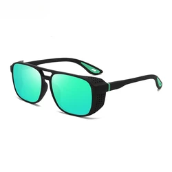 Polarized Windproof Sports Sunglasses - UV400 Protection (Green)