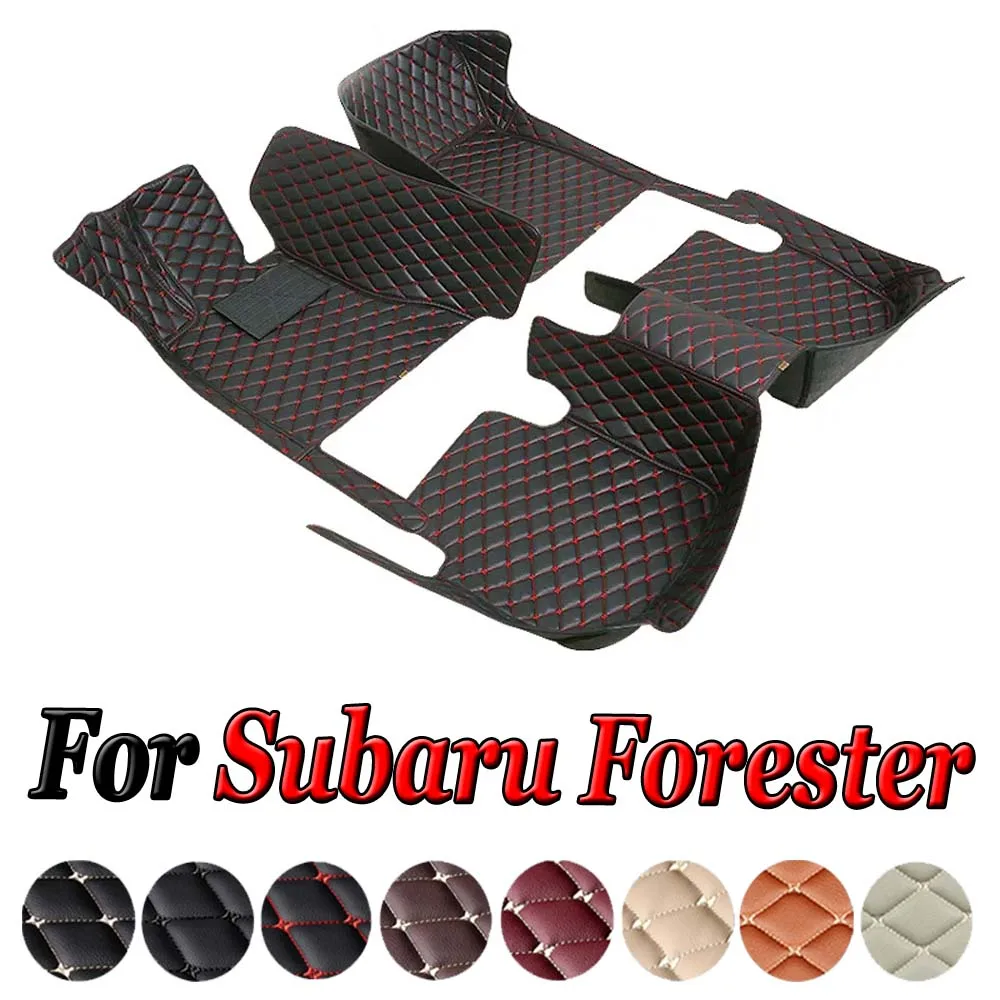 

Автомобильные коврики для Subaru Forester 2012 2011 2010 2009 2008, автомобильные коврики для интерьера, Стайлинг, водонепроницаемые защитные накладки для ног
