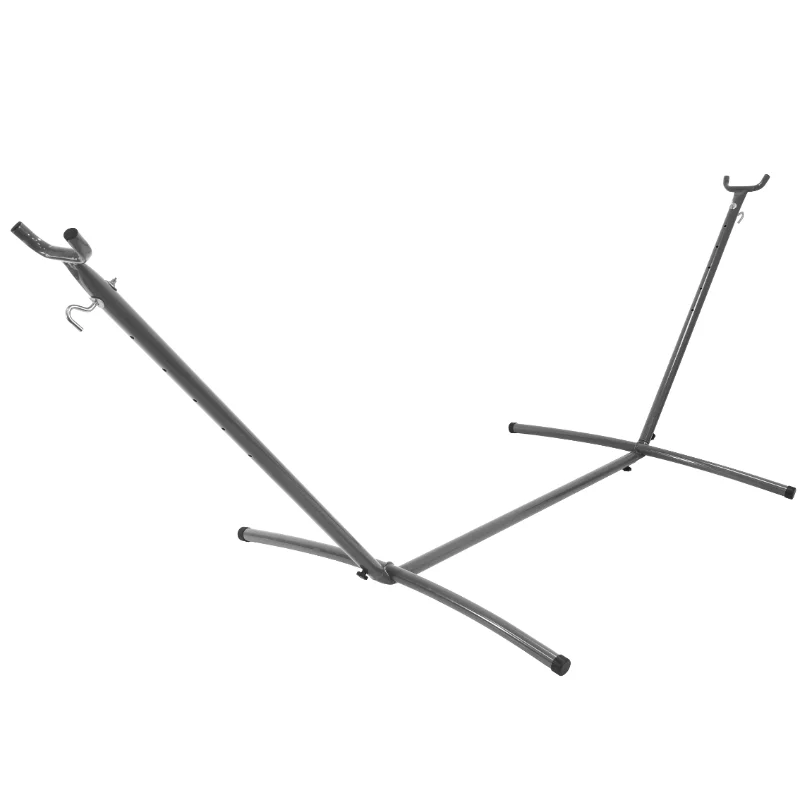 

Steel Gray Hammock Stand, Open Size: 108 in. L x 43 in. W x 40 in. H