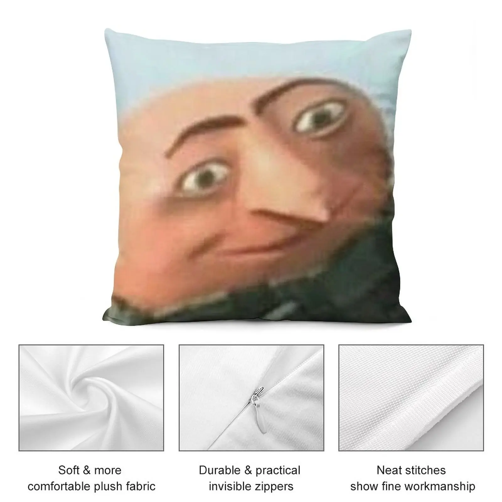 Gru Meme Face Throw Pillow Cushions For Children Christmas Pillowcase -  AliExpress