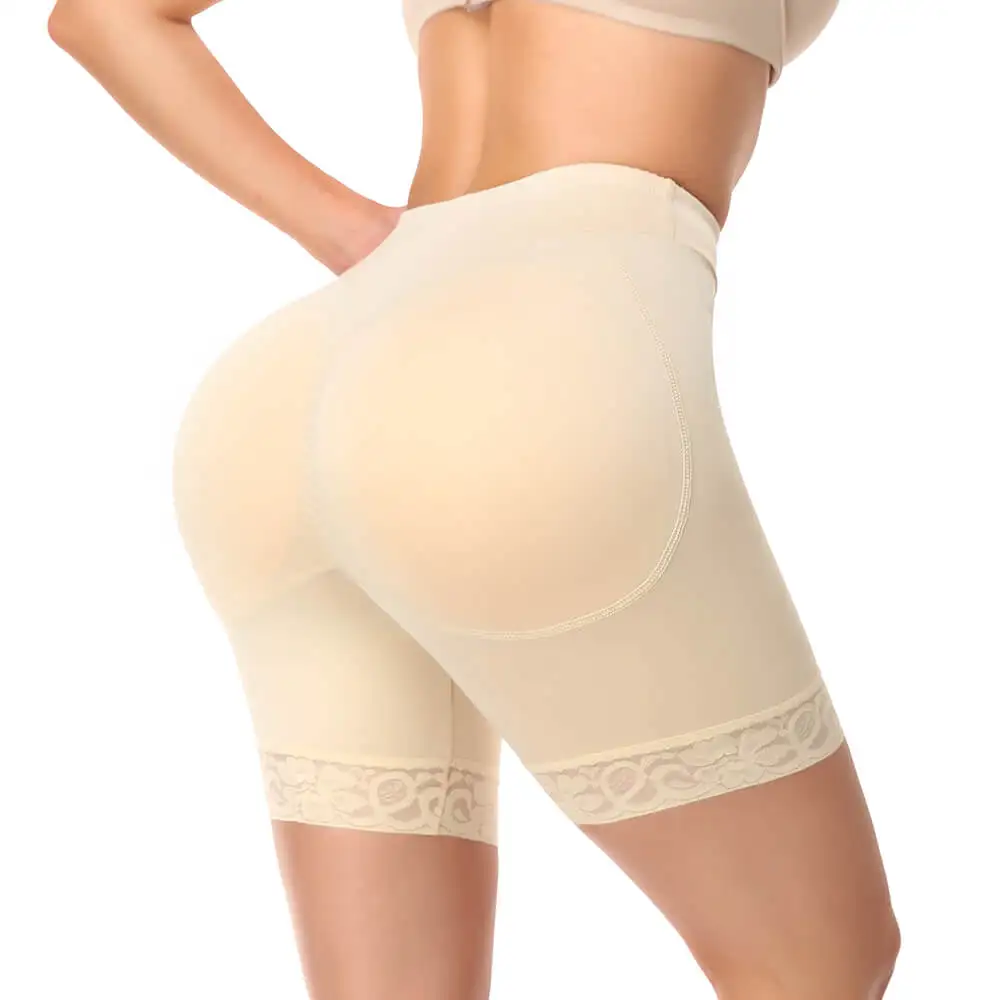 Body Shaper Butt Lifter Panties with Extra Large Pads Women Push Up Seamless Shaping Control Panties Shapewear Flexible Shorts best tummy control shapewear Shapewear