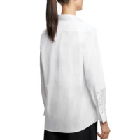 CHCH 2025 Women Elegant Solid Blouse Spring Summer Casual Long Sleeve Embroidery Shirt Office Lady Fashion Tops - Image 3