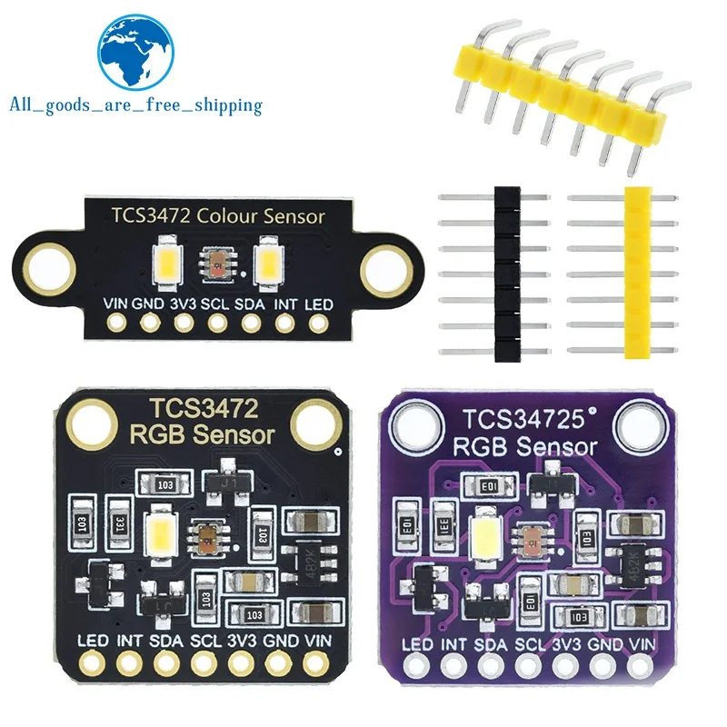 TCS34725 RGB Light Color Sensor Recognition Module Fit For Arduino 