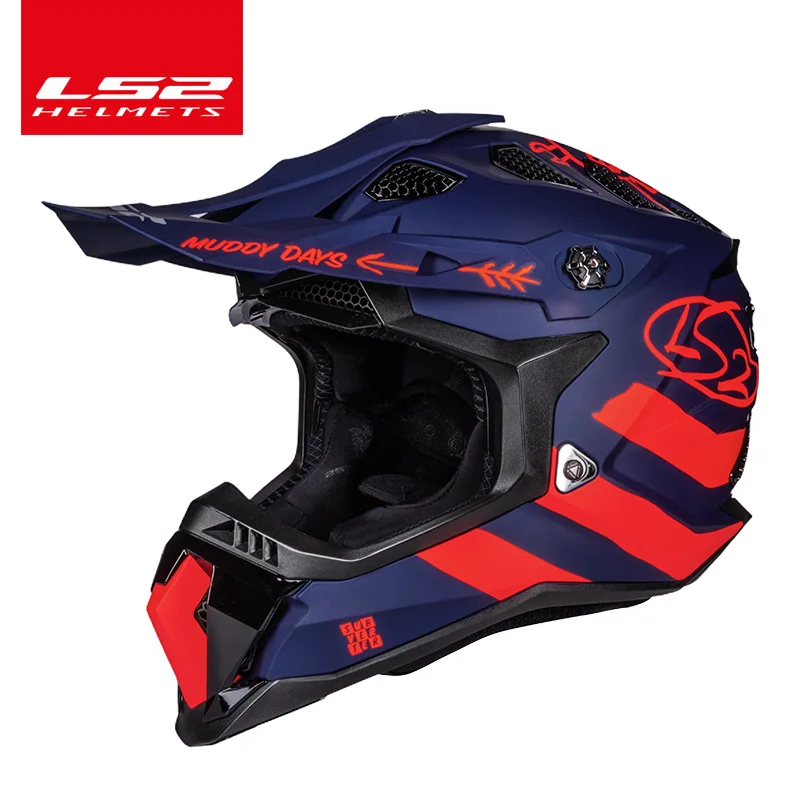 Capacete LS2 MX700 오프로드 오토바이 헬멧 ls2 SUBVERTER EVO 모토크로스 헬멧
