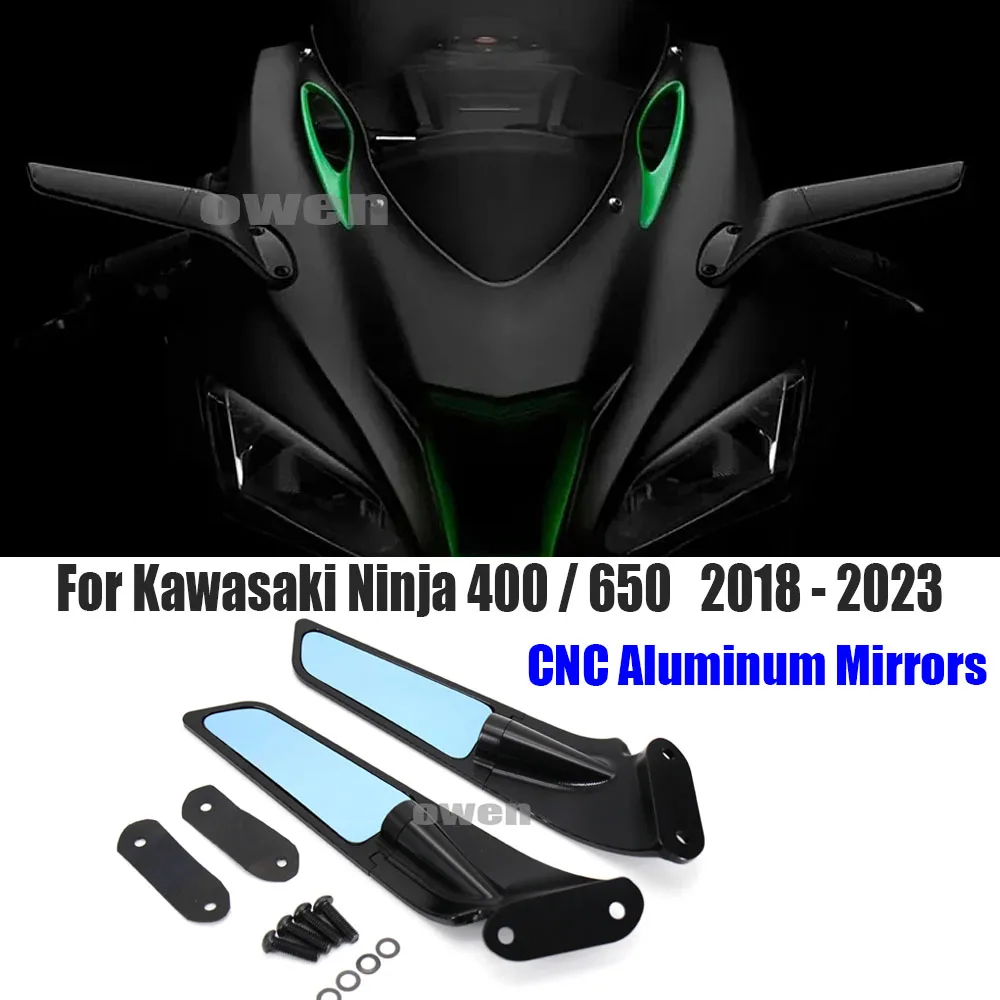 ForkawasakiNinja400Ninja65020182023MotorcycleMirrorsStealthMirrorsSportsWinglets
